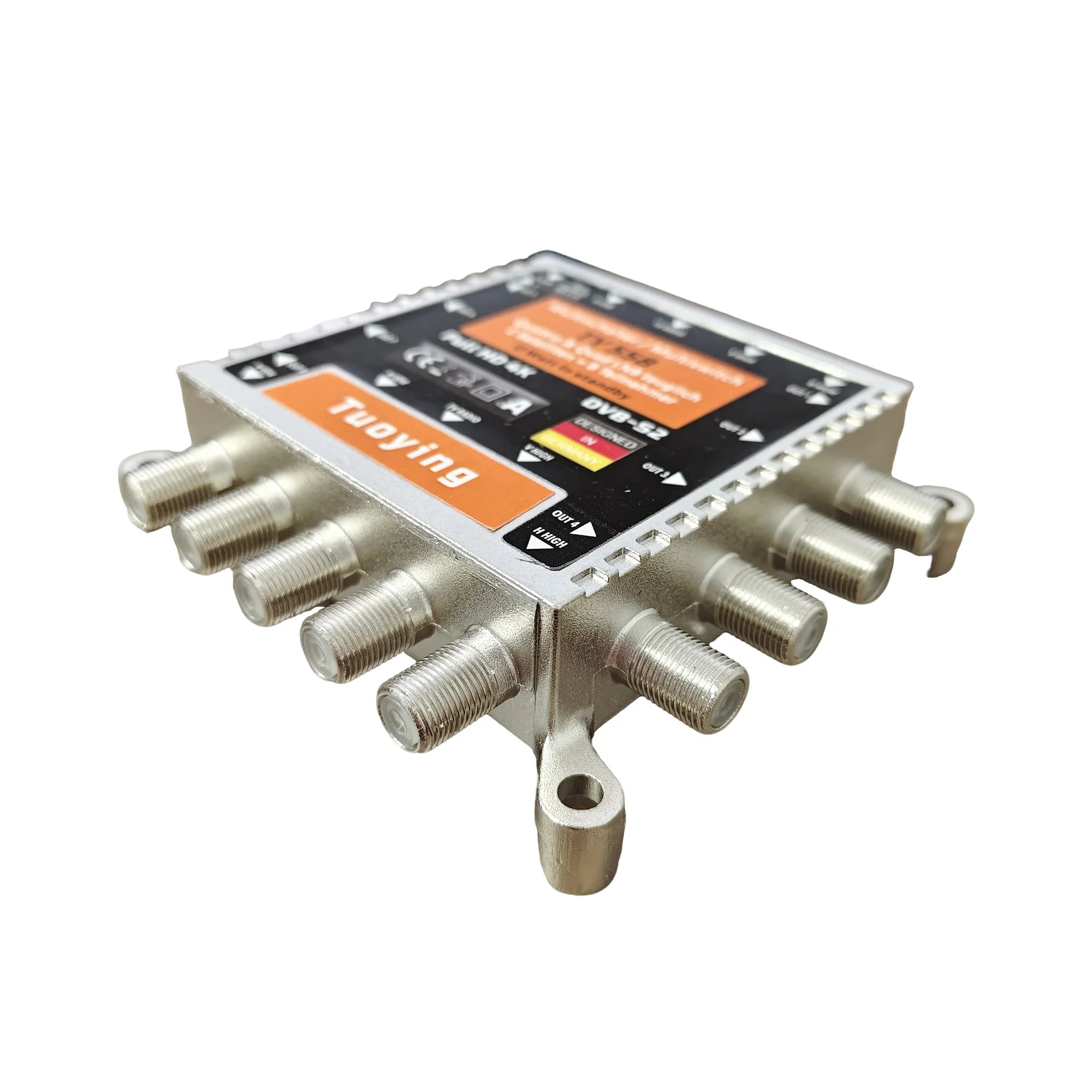 Multischalter / Multiswitch Quattro & Quad LNB tauglich1 Satelliten = 8 Teilnehmer O Watt in standby，FullHD4K DVB-S2 Oasis Select