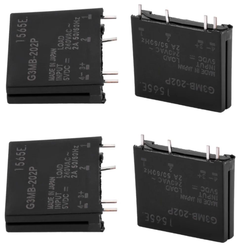 1/5PCS Relay Module 5V-G3MB-202P G3MB 202P DC-AC PCB SSR In 5V DC Out 240V AC 2A Solid State Relay Module Oasis Select
