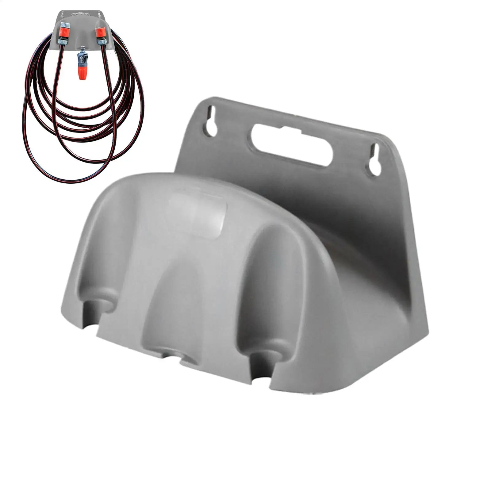 Garden Hose Holder Wall Mount Hose Bracket Garden Hose Pipe Storage Holder Rack Bracket Outdoor Garden Irrigation Accessories ﻿ Oasis Select