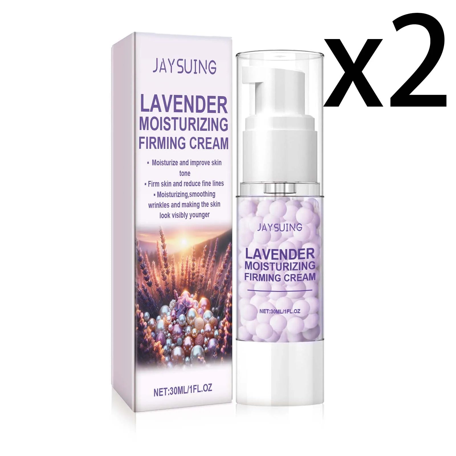 Pearl Face Cream – Brighten, Hydrate & Reduce Fine Lines Face Moisturizer Cream Oasis Select 2x30ml 30ml
