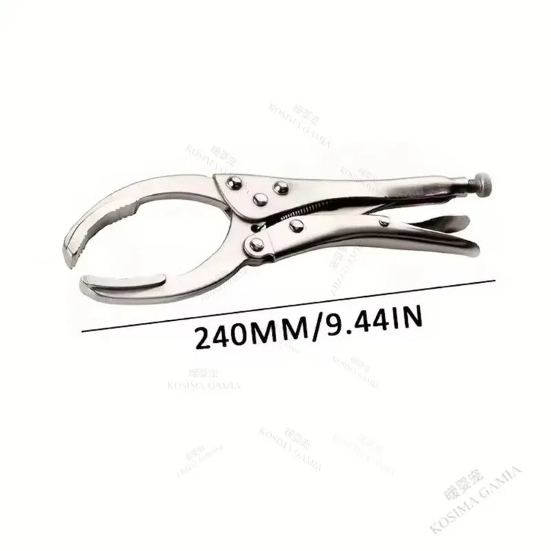 Adjustable Clamp Oil Filter Wrench Tool for Car Truck Oil Change Universal Fit for Engine Filter Removal and Repair Tool Oasis Select