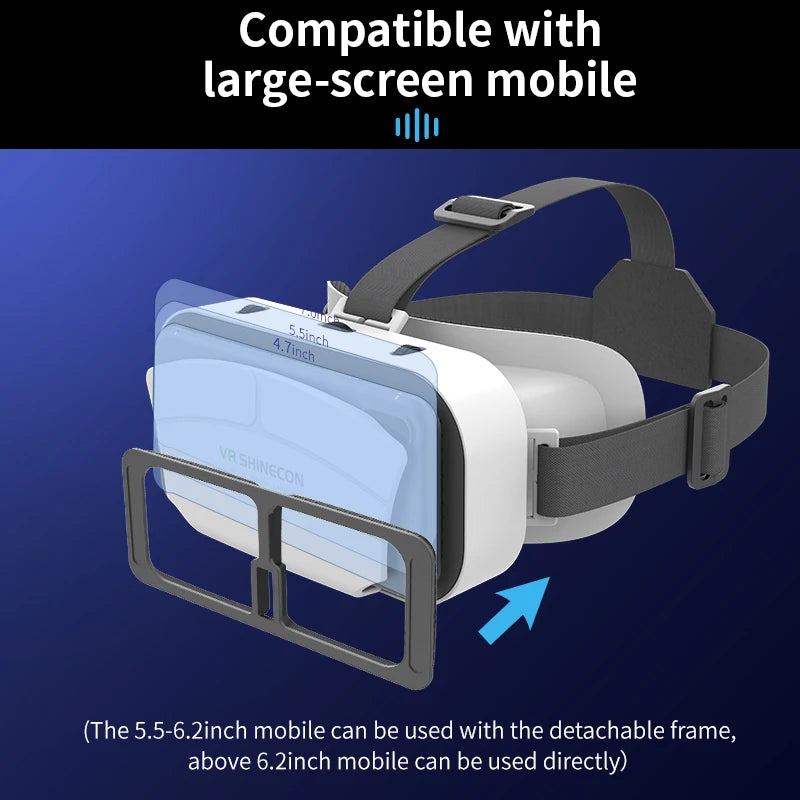 Shinecon G12 3D VR Headset Goggles for Smartphones