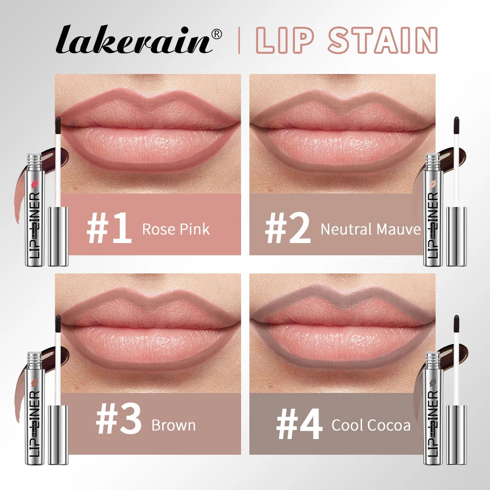 4colors Peel Off Lip Liner Waterproof Long Lasting Lipliner Pencil Moisturising Lips Gloss Tattoo Lipgloss Lipsticks Cosmetics Oasis Select