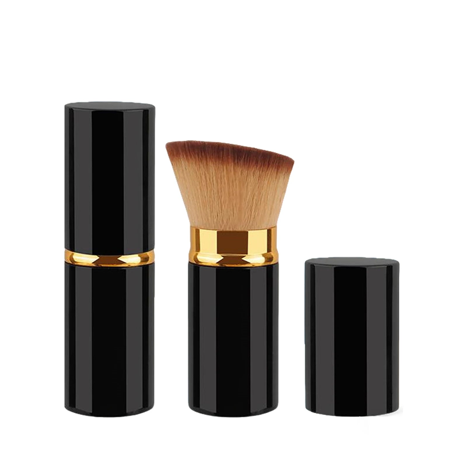 Large Angled Makeup Brush – Dense Bristles for Foundation & Blush