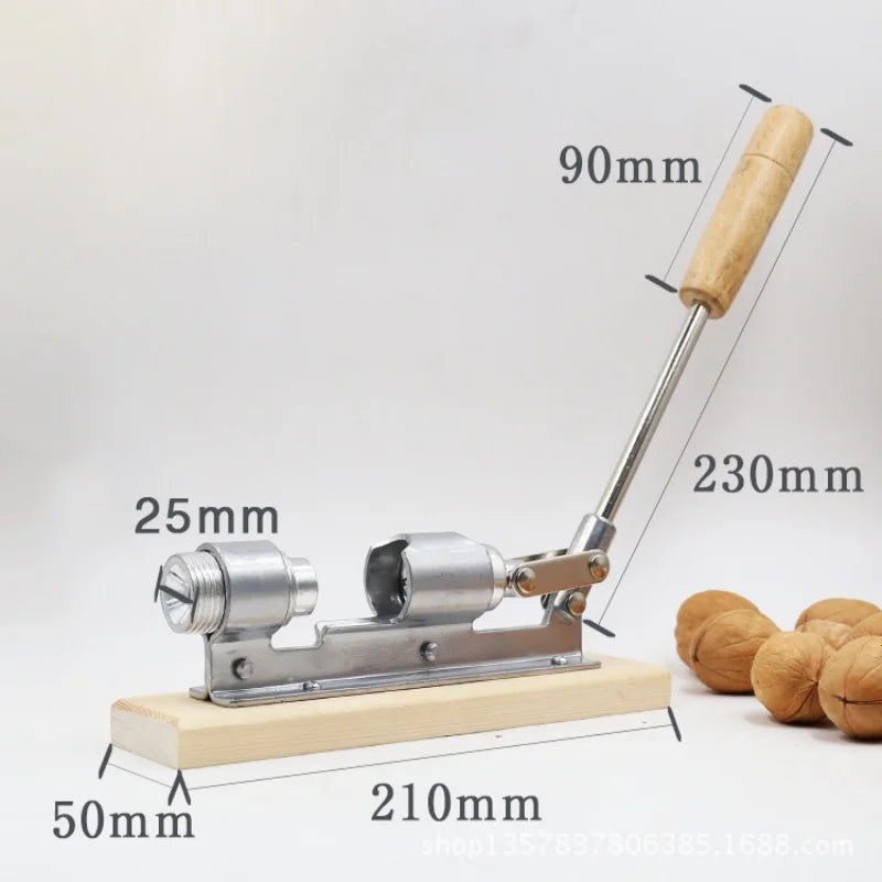 Manual Nut Cracker Stainless Steel Mechanical Sheller Pecan Filbert Walnut Nutcracker Fast Opener Nutcracker Clamp Kitchen Tool Oasis Select
