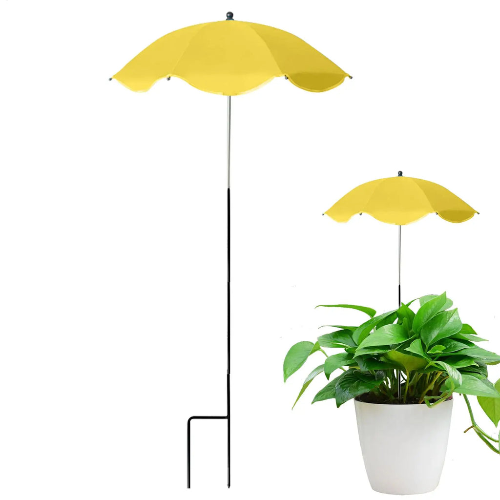 Plant Umbrellas for Outdoor Sun Protection Shade Cover UPF50 UV Protection Adjustable Portable Canopy Foldable Cover for Flowers Oasis Select