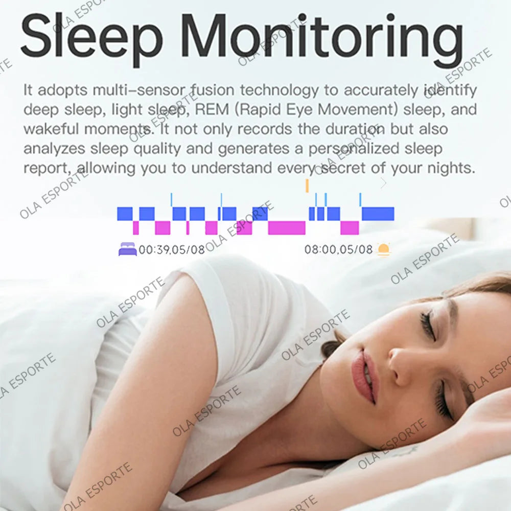 Smart Health Ring – Heart Rate, Sleep & SpO2 Monitor