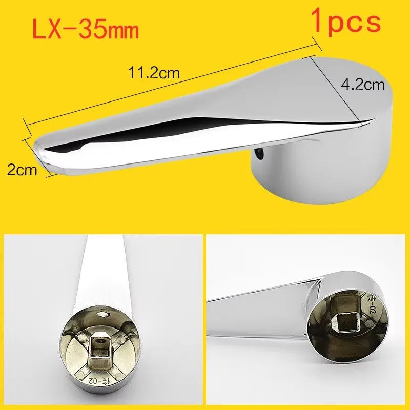 Faucet Handle Dish Basin Shower Switch Dial Hot Cold Water Tap Replacement Cover pressure balance Faucet Hardware Accessories Oasis Select A LX-35mm