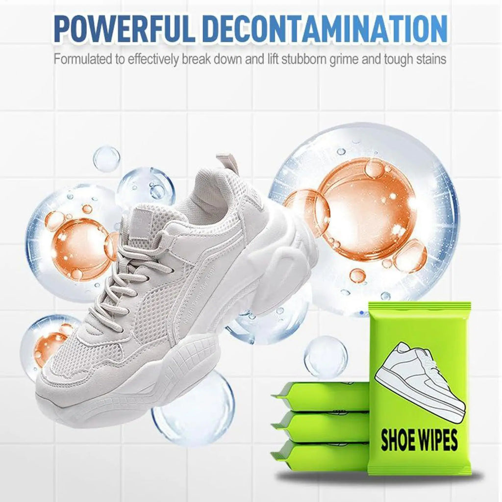 Sneakers Cleaning Wipes Portable Cleaning Wipes for Sneaker Portable Shoe Cleaners for Rental Home Apartment Restaurant Hotel Oasis Select