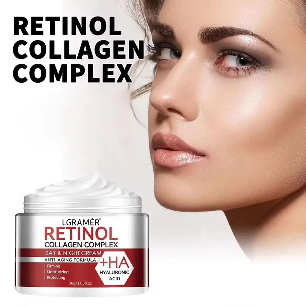 LGRAMER Retinol Collagen Face Cream – Firming Moisturizer