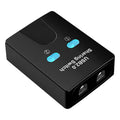 USBSwitch 2 Port Manual USB HUB Two Computers Share U Disk Printer Devices Two In One Out USB2.0 Sharer With Cable Oasis Select A