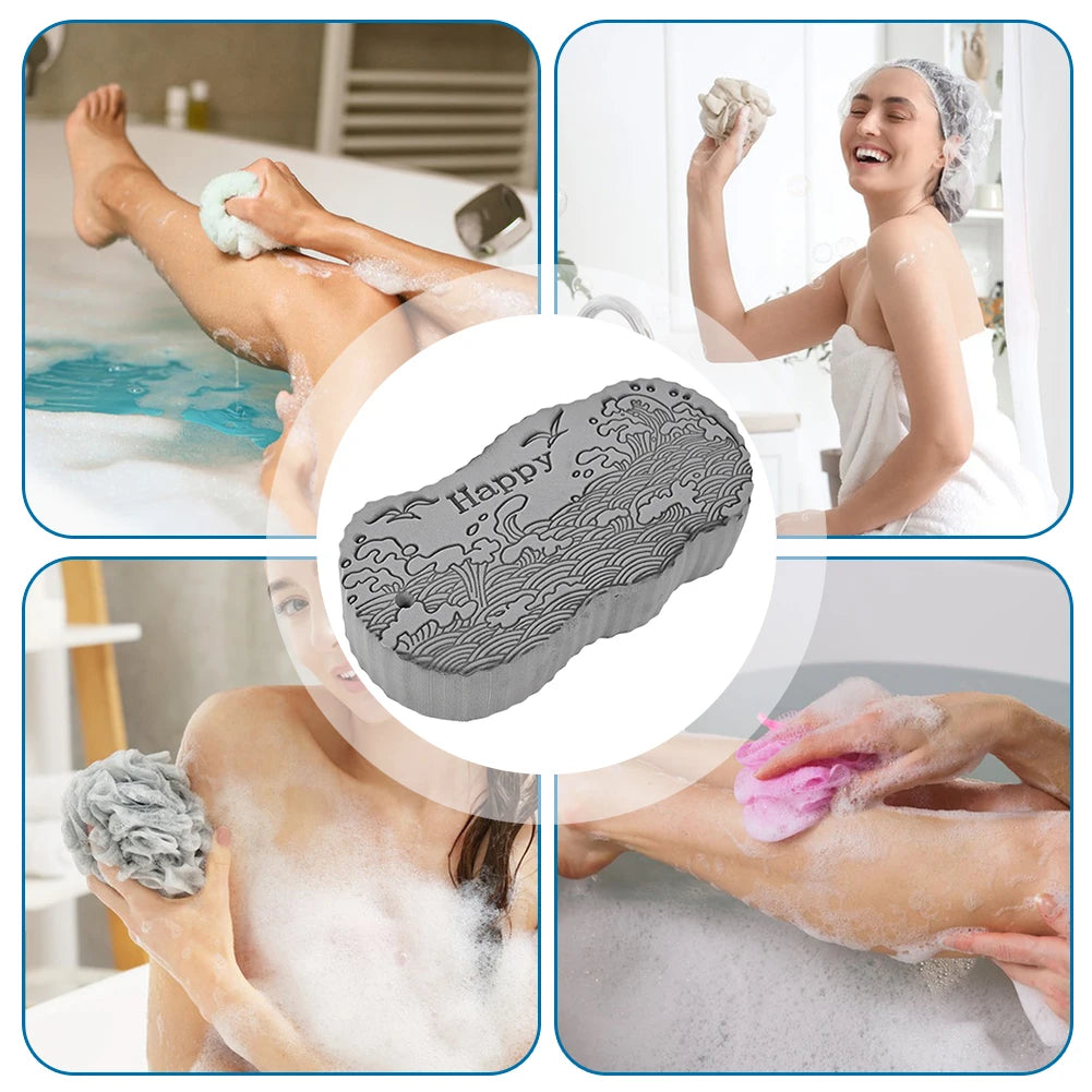 3D Super Soft Exfoliating Bath Sponge – Body Scrubber All Ages