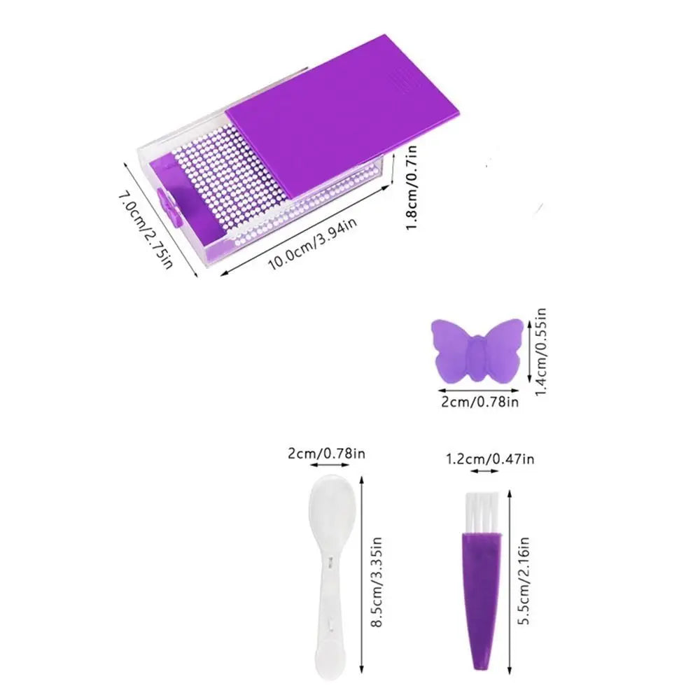 Practical Diamond Painting Drills Funnel New Upgrade Storage Container Box Drill Tray Storage Box 5D Diamond Painting Tool Oasis Select