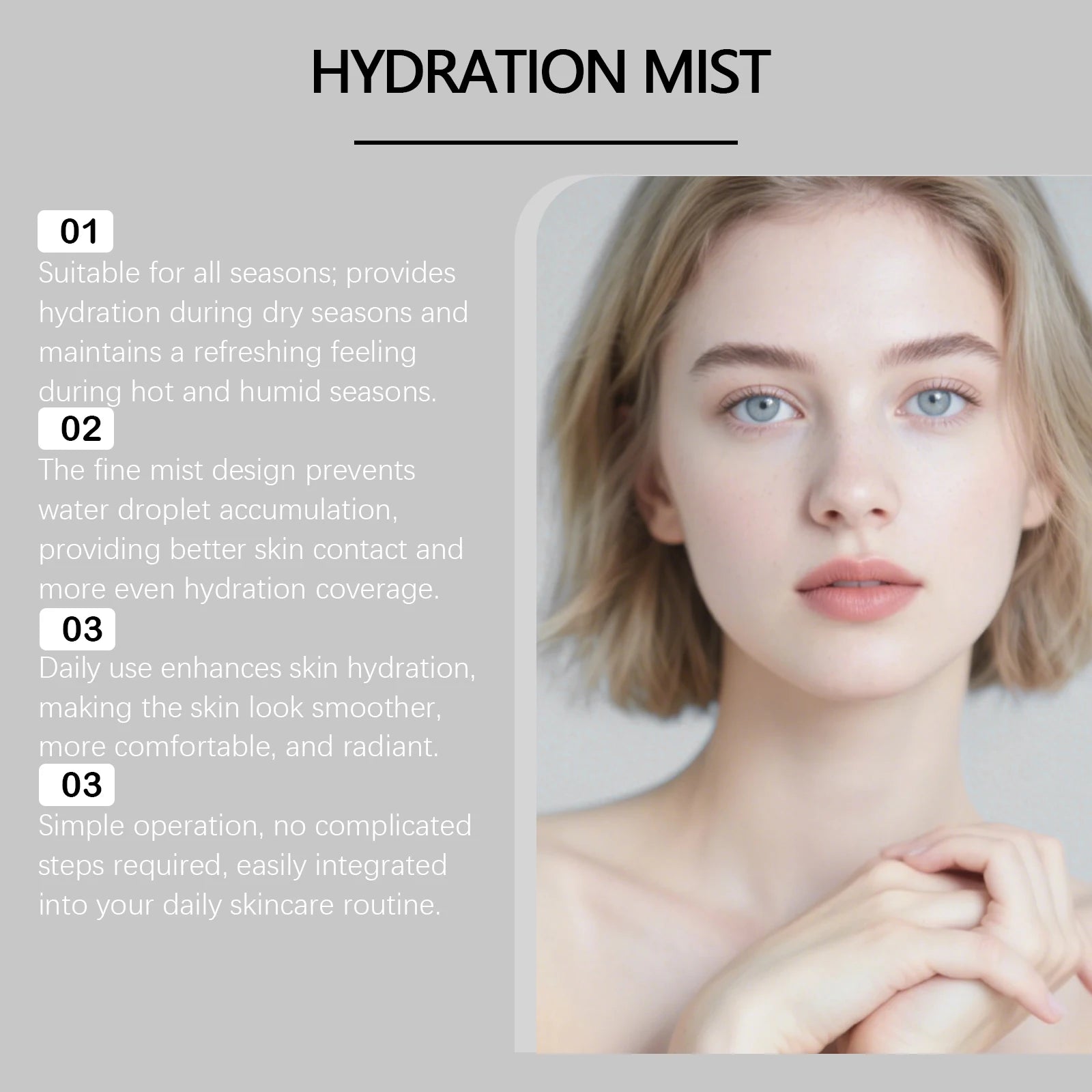 Hydrating Face Moisturizing Spray – Daily Skin Softening Mist Face Moisturizing Spray Oasis Select
