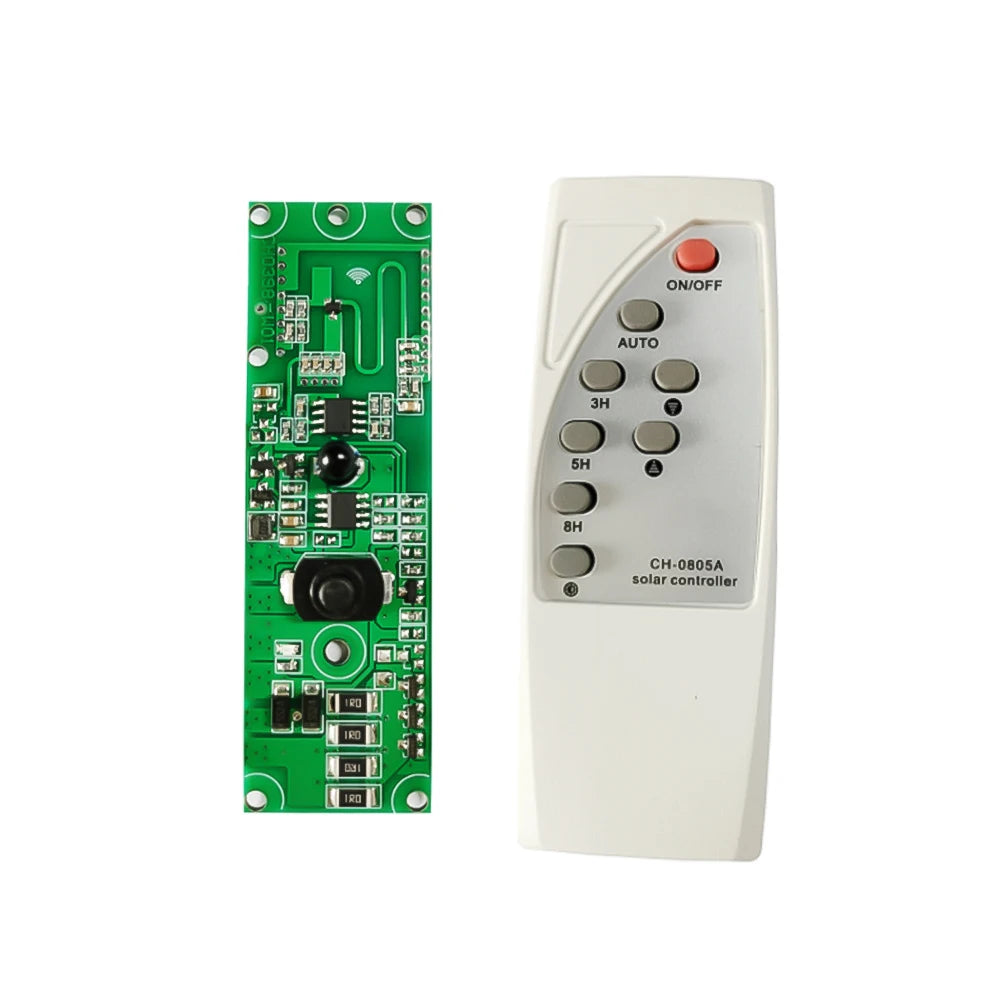 3.2V/3.7V Solar Street Light Control Panel Circuit Board Remote Control Long Bright Automatically Reduce Power Oasis Select Type A