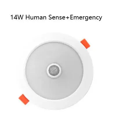 LED Emergency Recessed Downlight 4W/10W/14W | 90-Min Backup
