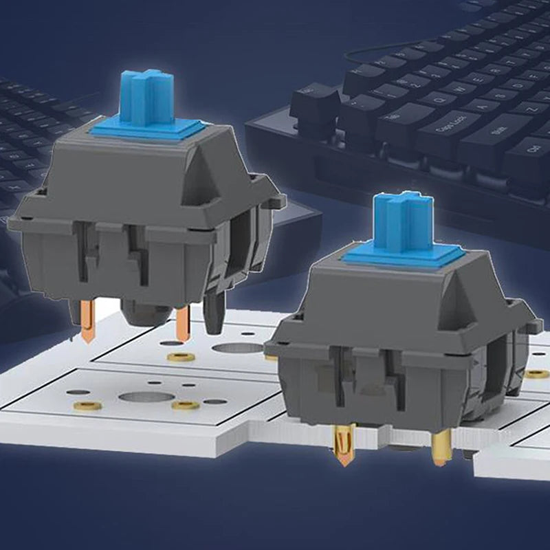 100Pcs Mechanical Keyboard And Mouse Hot Plug Socket For Mechanical Keyboard PCB Soldering Reaming Pin Socket Parts Oasis Select