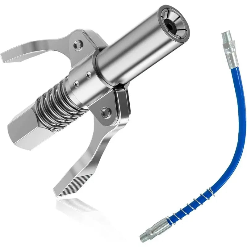 Manual Grease Pump Mini Grease Gun Coupler 10000PSI Syringe Lubrication Nozzle Oil Pump Filling Tool Grease Injector Nipple Oasis Select