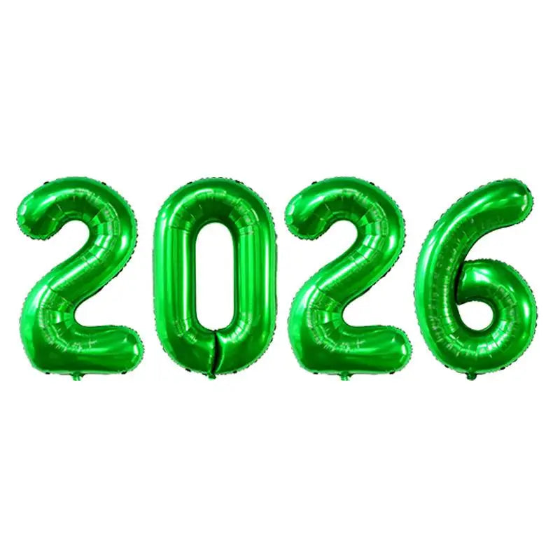 Foil Balloons for New Year's Eve Party Decoration Photo Booth Props Xmas Home Decor 2026 Prop up Your Celebration Oasis Select A5 Other