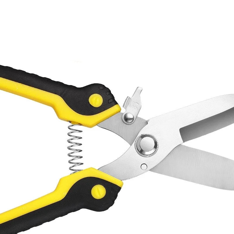 Stainless Steel Industrial Scissors Iron Sheets Iron Wire Scissors Multifunctional Hand Scissors Wire Cutters Electrician Tools Oasis Select