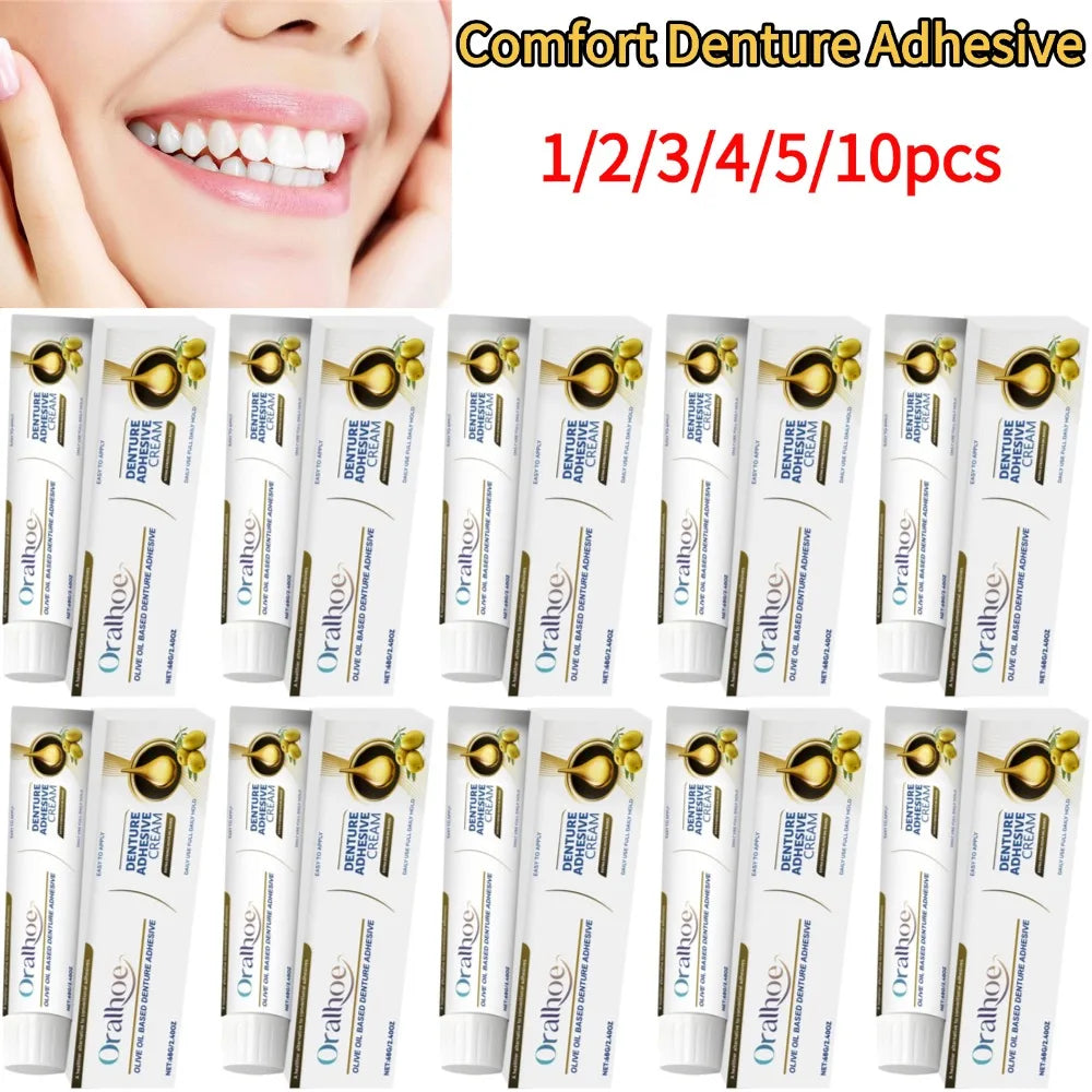 Comfort Denture Adhesive Denture Care Thermoplastic Secure Fixation Natural Fit Adhesive Fixed Denture Prevent Fake Teeth Loosen Oasis Select