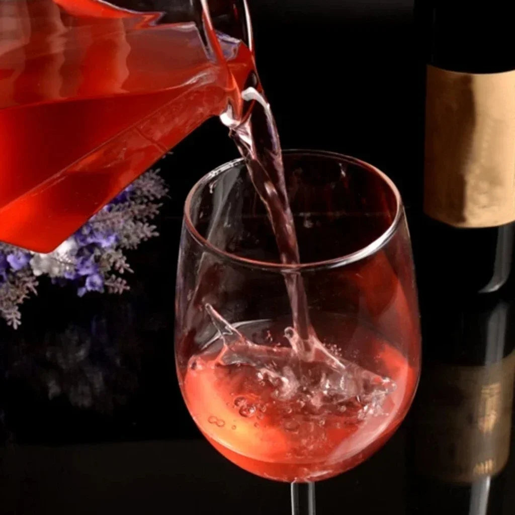 Shark Wine Glasses Cup European Red Wine Cup Water Bottle Goblet Wedding Party Decoration Gift 300ml Drinking Glasses Oasis Select