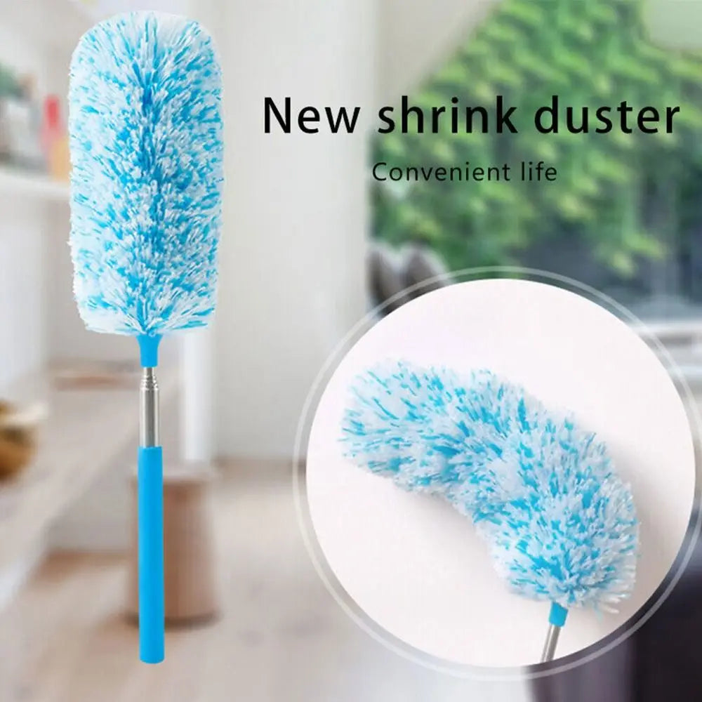 Scalable Dust Collector Muiltcolor Microfiber Duster Portable Anti-static Magic Dust Brush Home Cleaning Tools Extendable Handle Oasis Select
