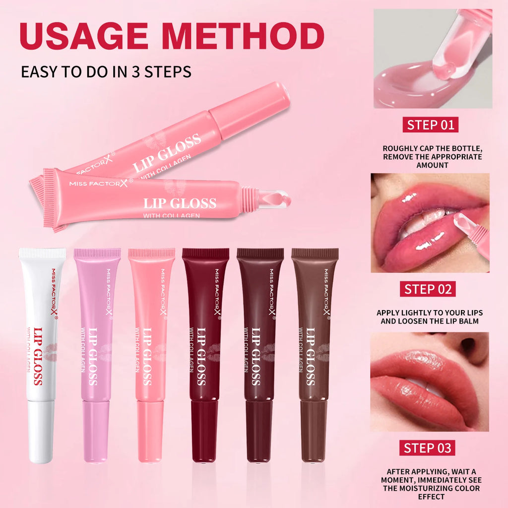Premium gift set 24PCS/box Lip gloss set Long-lasting moisturizing Lip color modification Perfect gift for women Valentine’s Day Oasis Select