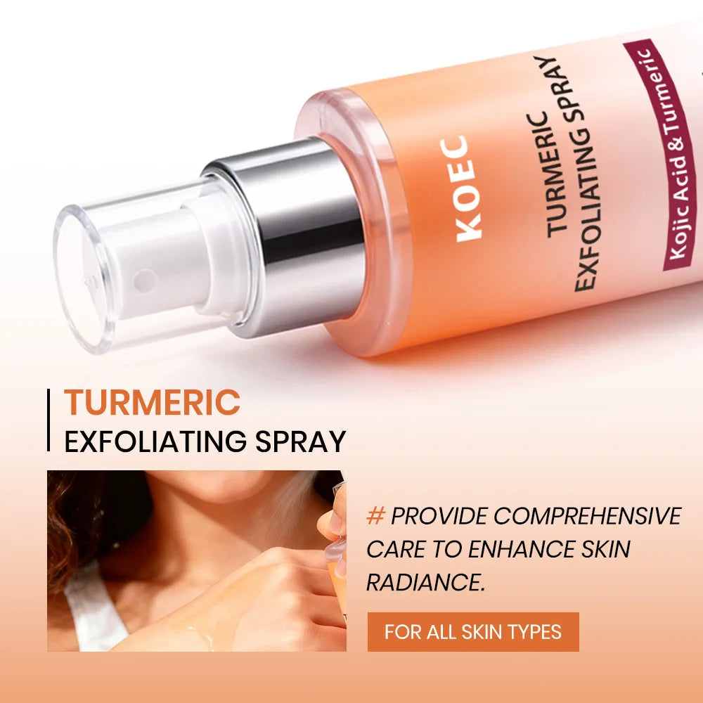 Kojic Acid Turmeric Body Brightening Spray 100ml | Niacinamide