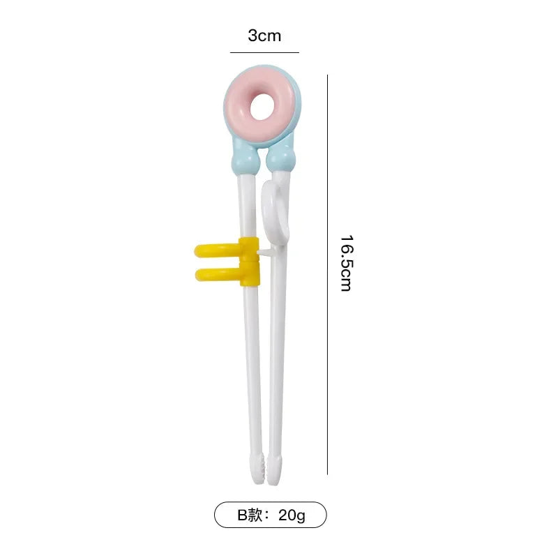 Training Chopsticks Beginner Chinese Japanese Food Removable Children Learning Dinnerware Stainless Steel Tableware Accessories Oasis Select 5