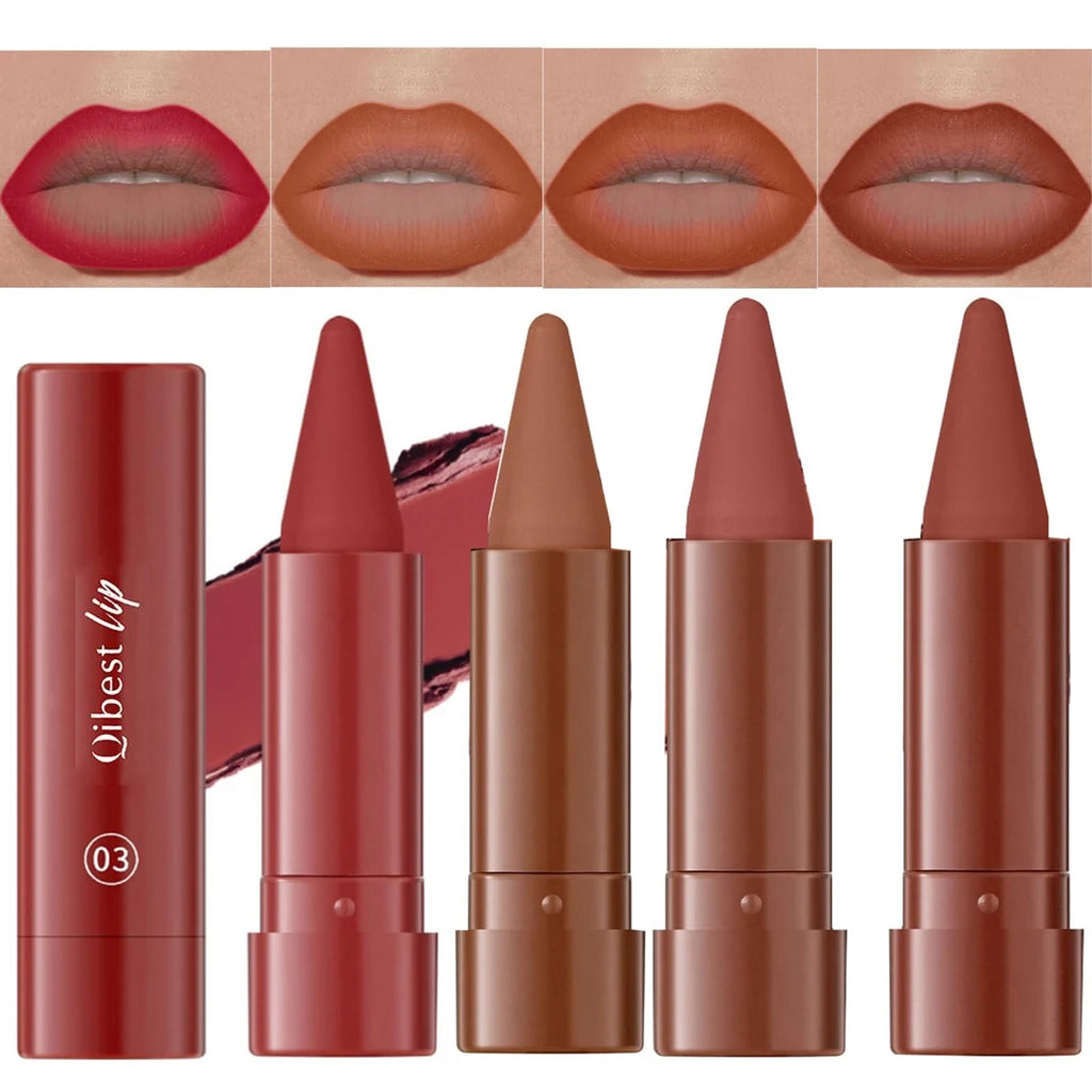 Twist-Up Matte Lip Liner Crayon – Waterproof, Long-Lasting Lip Liner Crayon Oasis Select