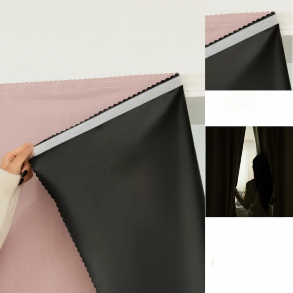 Self-Adhesive Blackout Curtains | No-Drill Privacy Panel