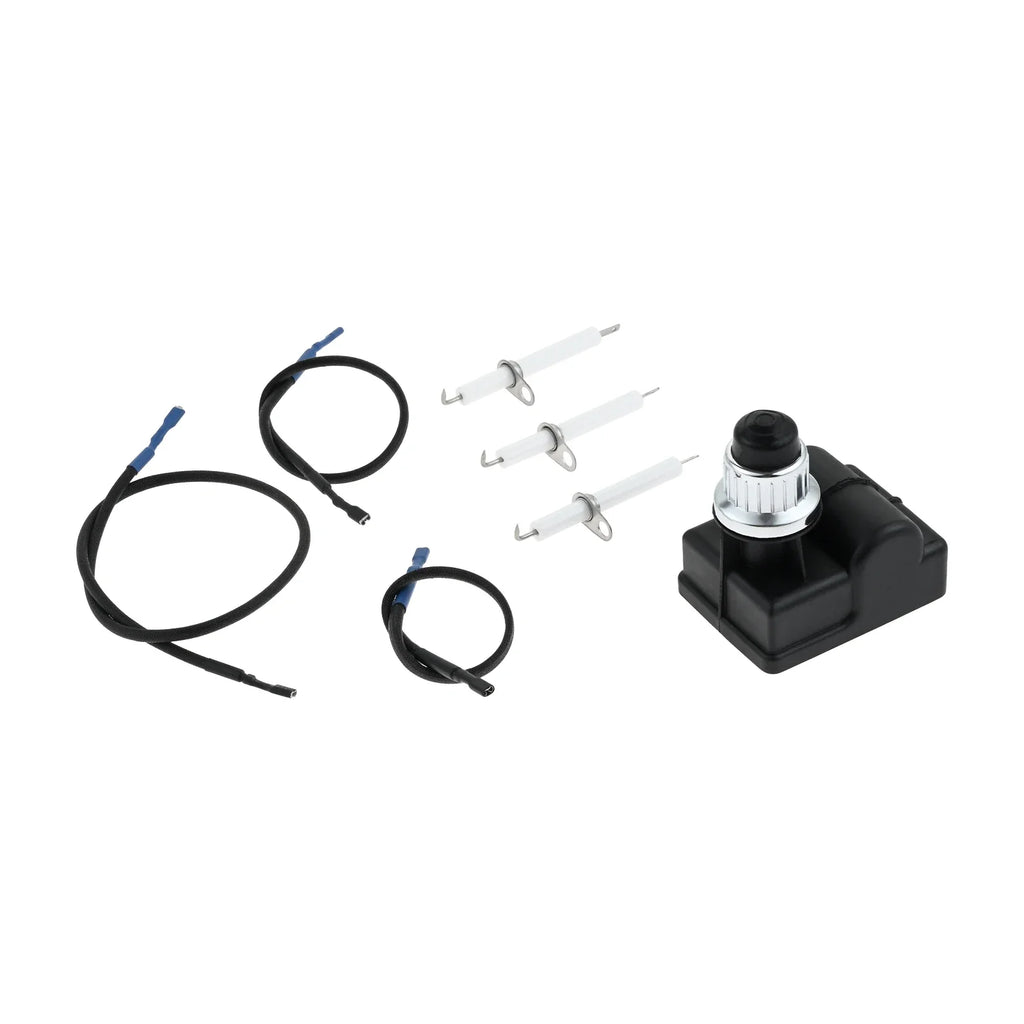 1 Set Grill Igniter Push-button Electronic Fits for Pit Boss TS-IG3007 4-in-1 Grills Replacement with 3 Wires 3 Spade Connectors Oasis Select Default Title