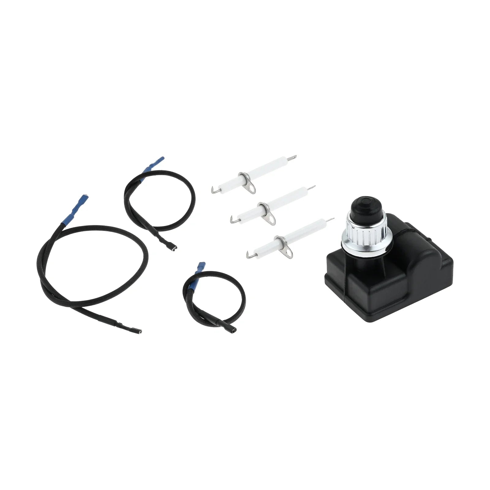 1 Set Grill Igniter Push-button Electronic Fits for Pit Boss TS-IG3007 4-in-1 Grills Replacement with 3 Wires 3 Spade Connectors Oasis Select Default Title