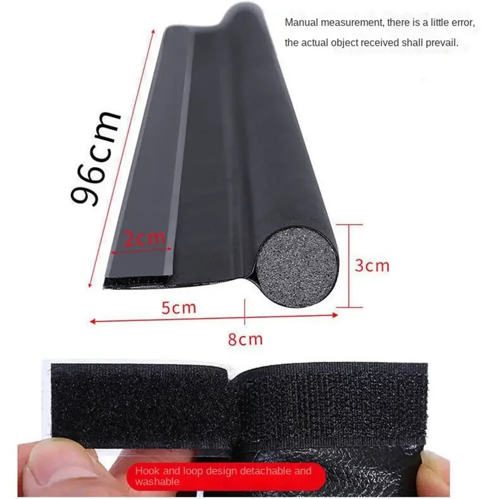 New Leather Door Seal Strip Windproof Foam Sound Insulation Sealing Strip Warm Multifunctional Door Joint Sealing Strip Door Oasis Select