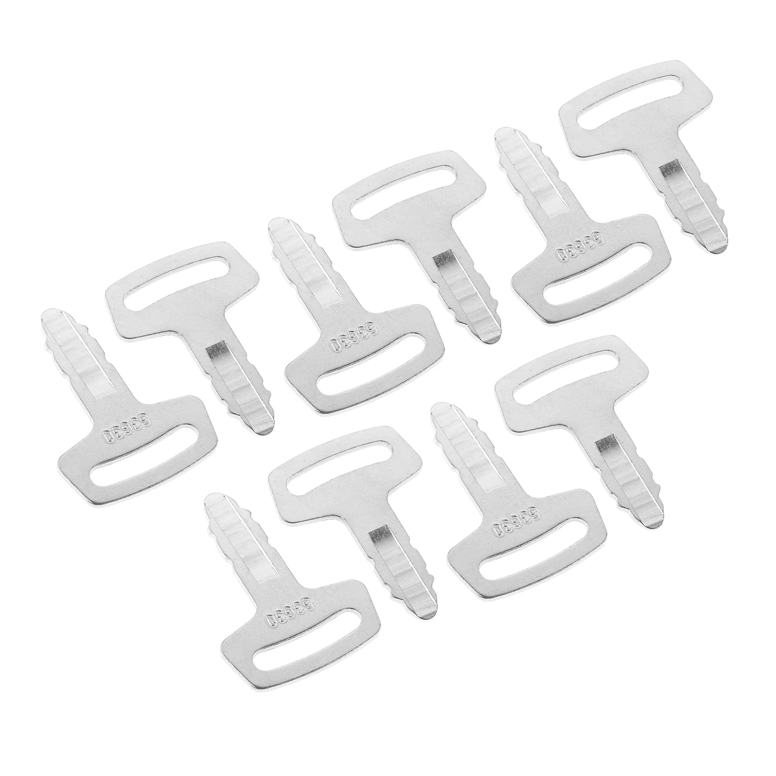 Suitable for Kubota K008 K008-3 KX91-2 KX101 KX121-2 KX151 KX161-2 KX41H KH101 10Pcs Copper 53630 Key RC101-53630 Ignition Key Oasis Select