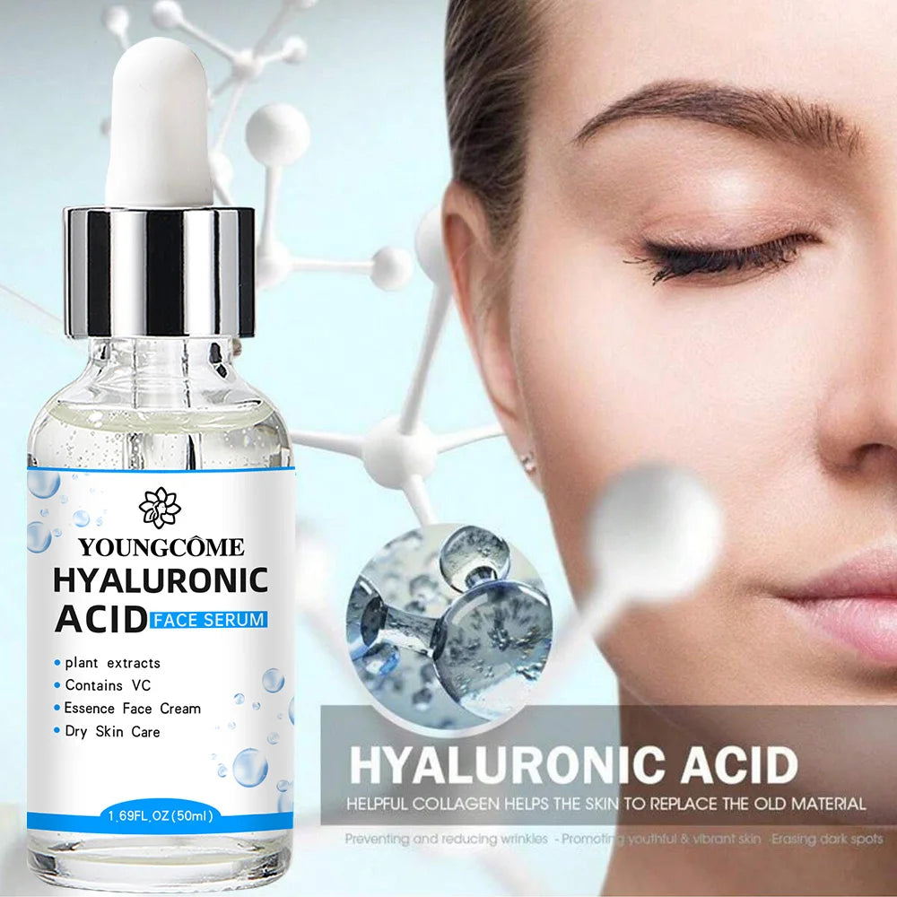 YOUNGCOME Hyaluronic Acid Facial Serum – Moisturizing Essence Facial Serum Oasis Select