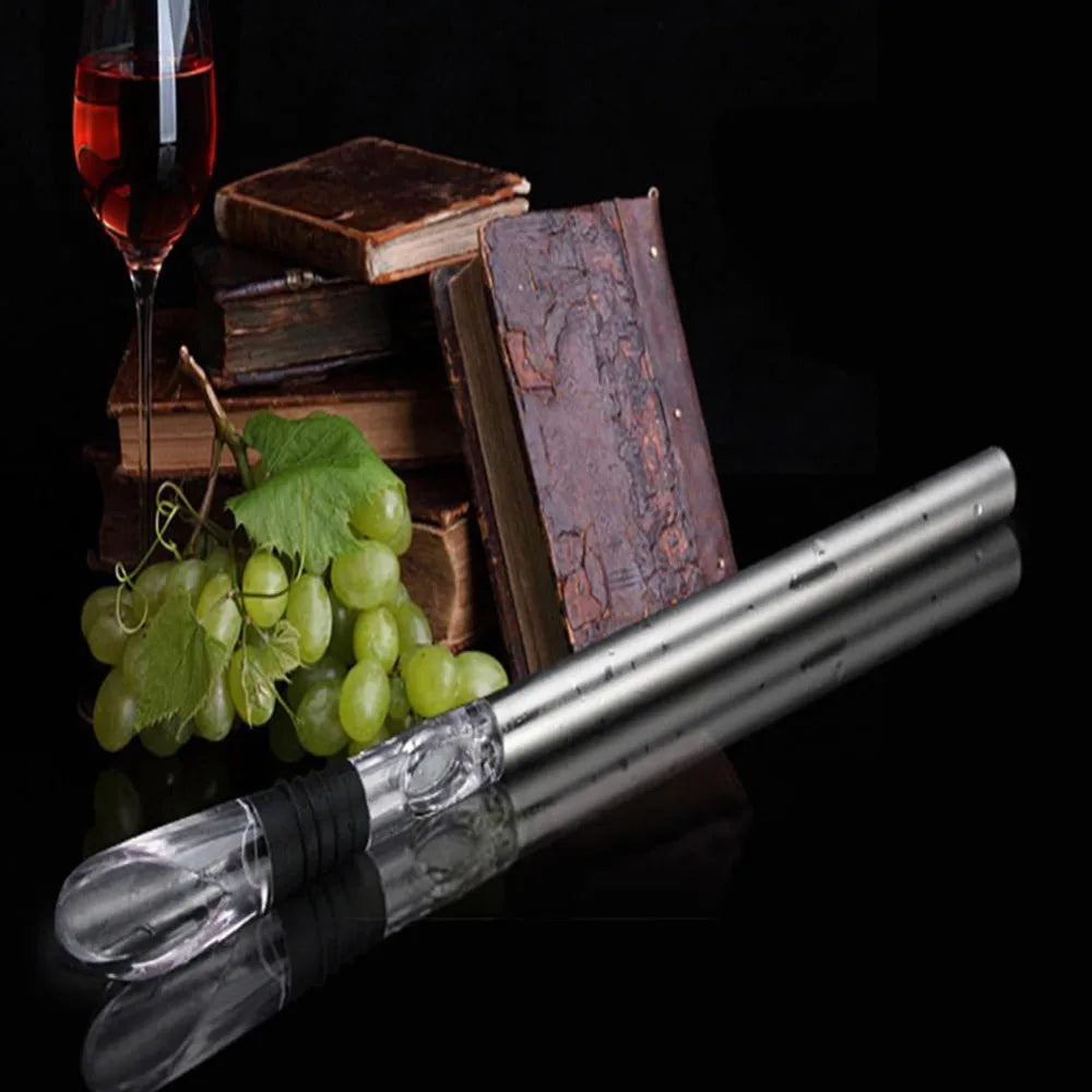 Stainless Steel Wine Cooling Stick Wine in 15 Minutes Hours Without Diluting The Taste Wine Cooler That Chills Keeps It Chilled Oasis Select