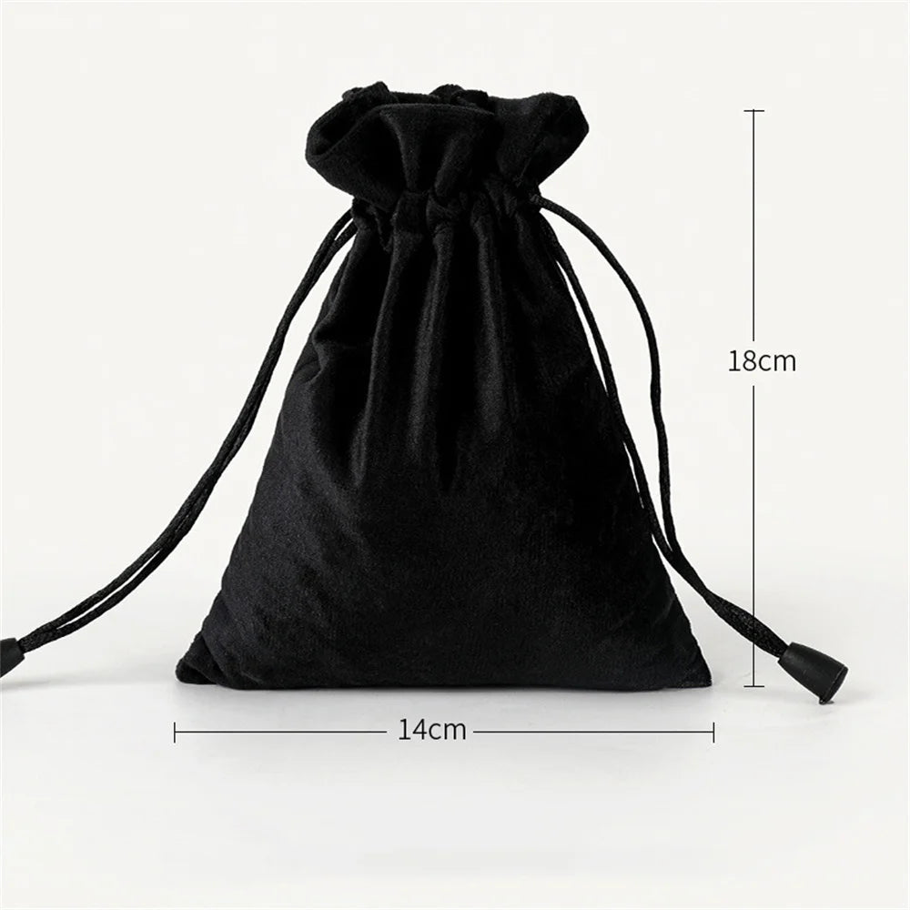6 Sizes Bags Linen Drawstring Bag Pouches Cloth Christmas Jewelry