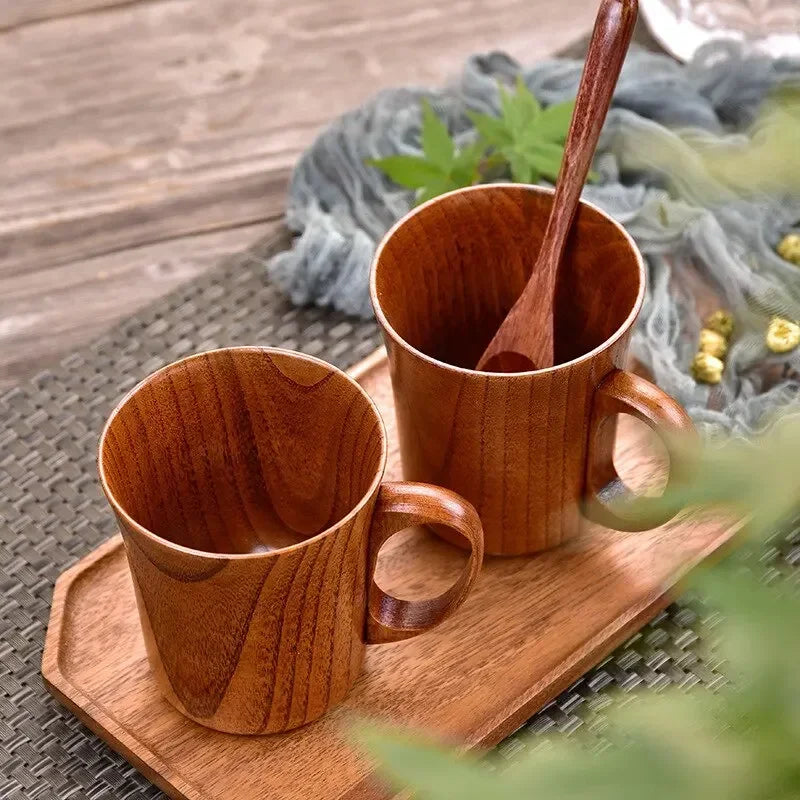 Creative Jujube Sour Wood Household High Beauty High Temperature Resistant Tea Coffee Beer Cup 1pcs Oasis Select
