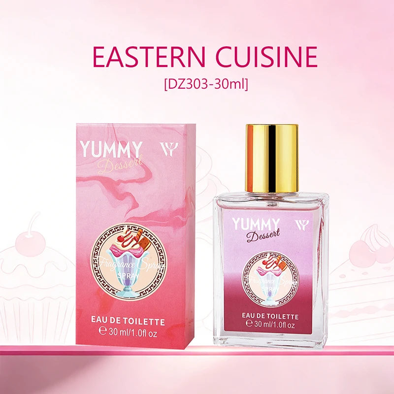Warm Gourmand Perfume Sweet Chocolate Cocoa Marshmallow Eau De Toilette Long-lasting Fragrance Unisex Fragrance Spray Oasis Select Yummy Dessert 30ml