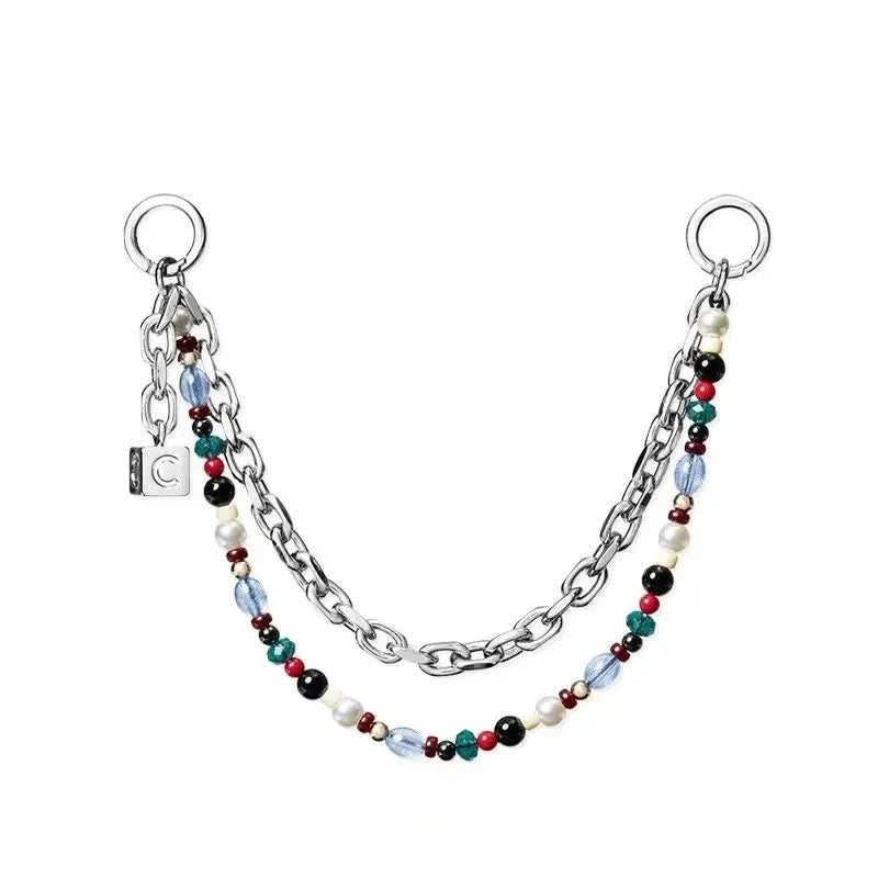 DIY Phone Charm Lanyard Hook Sticker for iPhone & Galaxy Cases