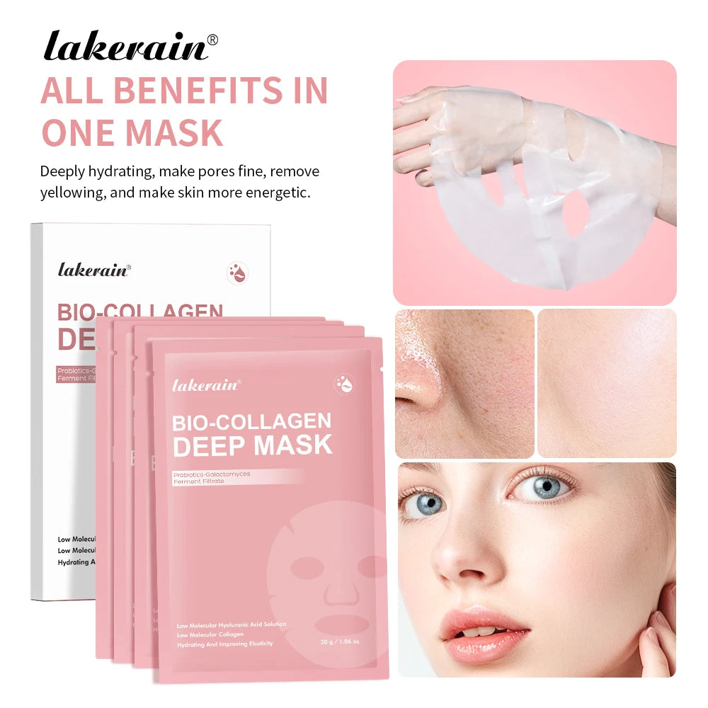 Bio-Collagen Overnight Hydrogel Face Mask | Deep Hydration Overnight Face Mask Oasis Select