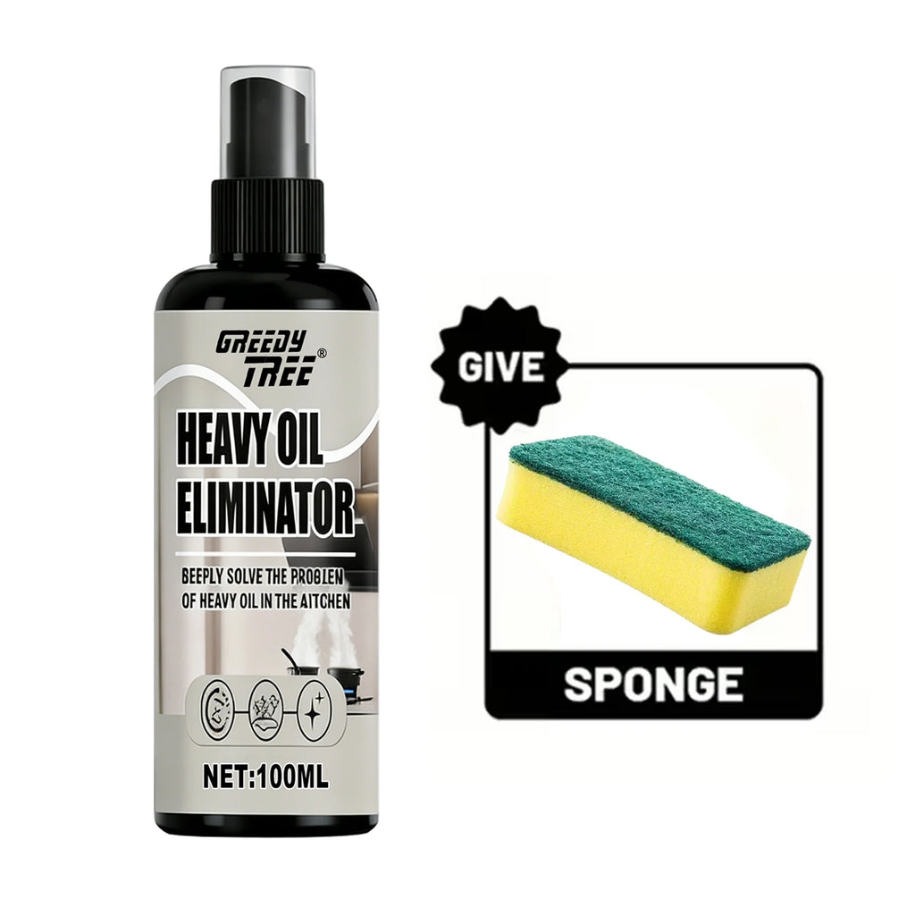 Heavy-Duty Kitchen Degreaser Spray 100ml + Free Sponge Kitchen Degreaser Spray Oasis Select 100ml