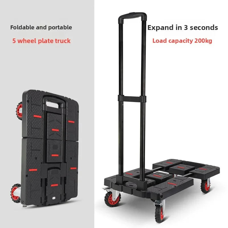 Multi-functional Baoyu, outdoor camper, family truck shopping cart with brake wheel folding trolley trailer Oasis Select