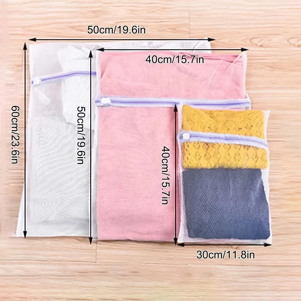 Mesh Laundry & Travel Storage Bags for Clothes – 2/3/5 Pack Mesh Laundry Bags Oasis Select 3PCS Pink