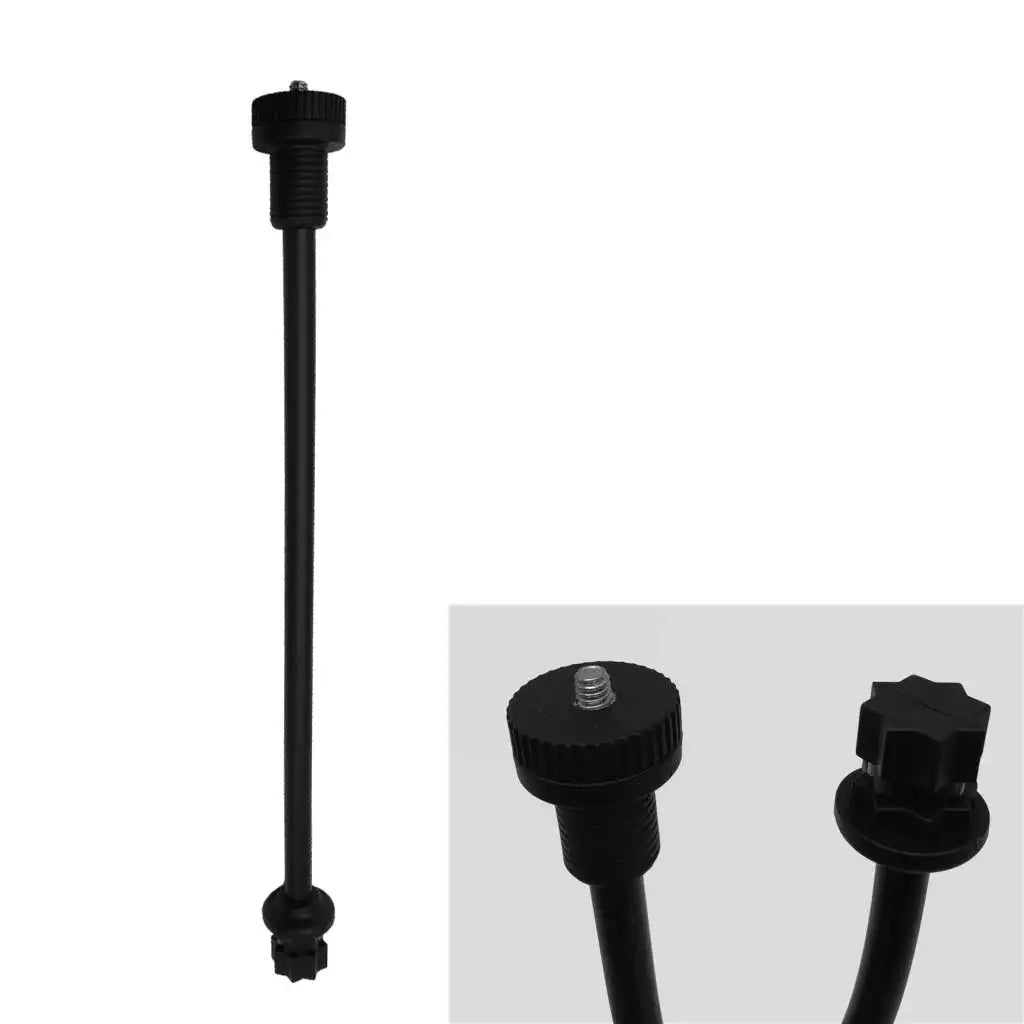 Adjustable Kayak Camera Arm Flexible Hose with Standard 1/4-20 Tripod Thread Kayak Adapter Hose Fits Scotty RAM Railblaza Mounts Oasis Select