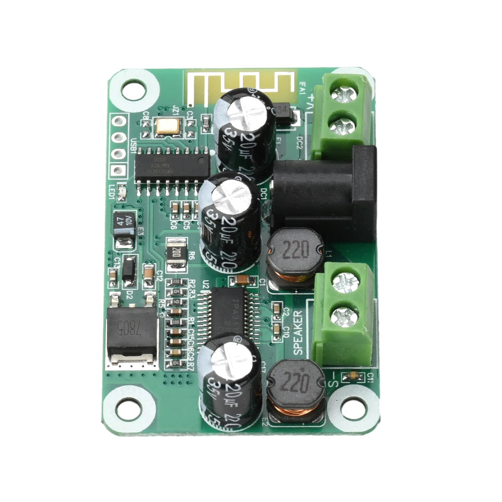 TPA3110 Audio Power Amplifier Module DIY Bluetooth 5.4 Digital Stereo Audio Amplifier 30W Mono Supports TWS Paired DC 9-25V 3A Oasis Select