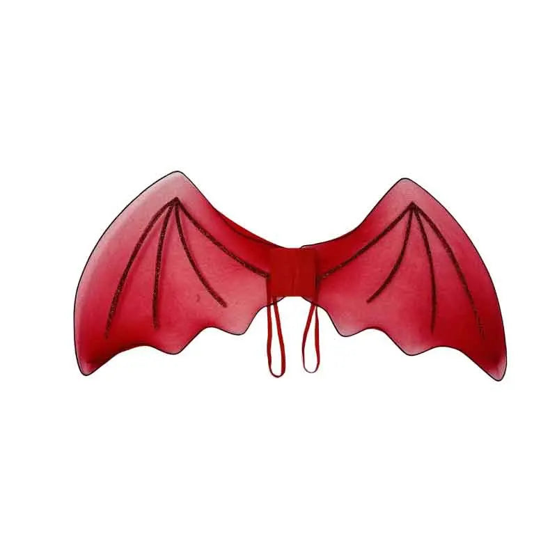 Halloween Kids Holiday Show Costumes Bat Wings Props Black Bat Wings Lightweight Black Mesh Halloween Costume Wings Oasis Select Red