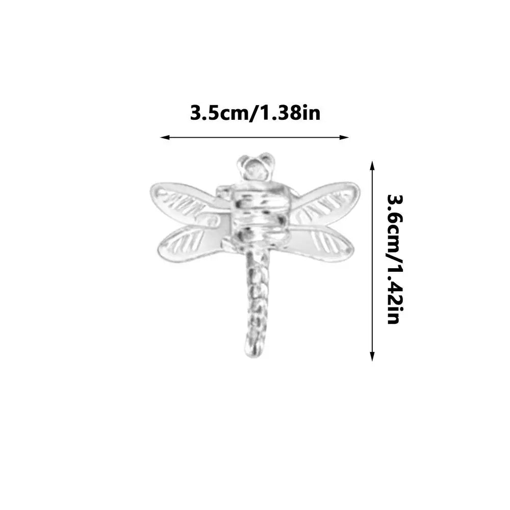 10Pcs Plant Clips Vine Clamp Plant Vine Climbing Fixed Support For Grafting Tomato Butterfly Orchid Flowers Clip Garden tools Oasis Select 10Pcs dragonfly